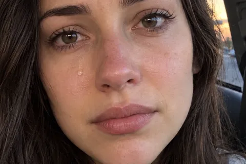 One single tear